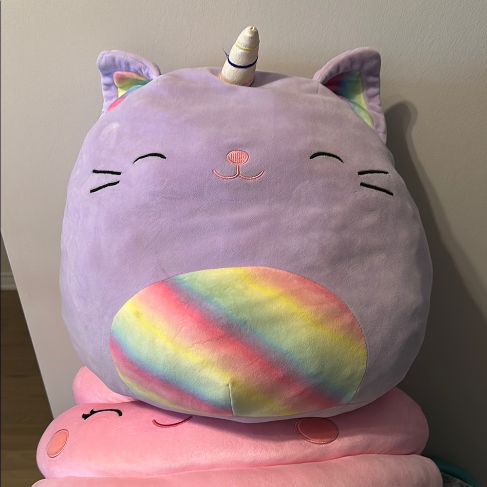 Purple Unicorn Cat squishmallows